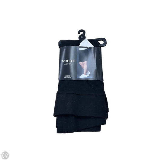 Athletic Shorts By Torrid In Black, Size: L