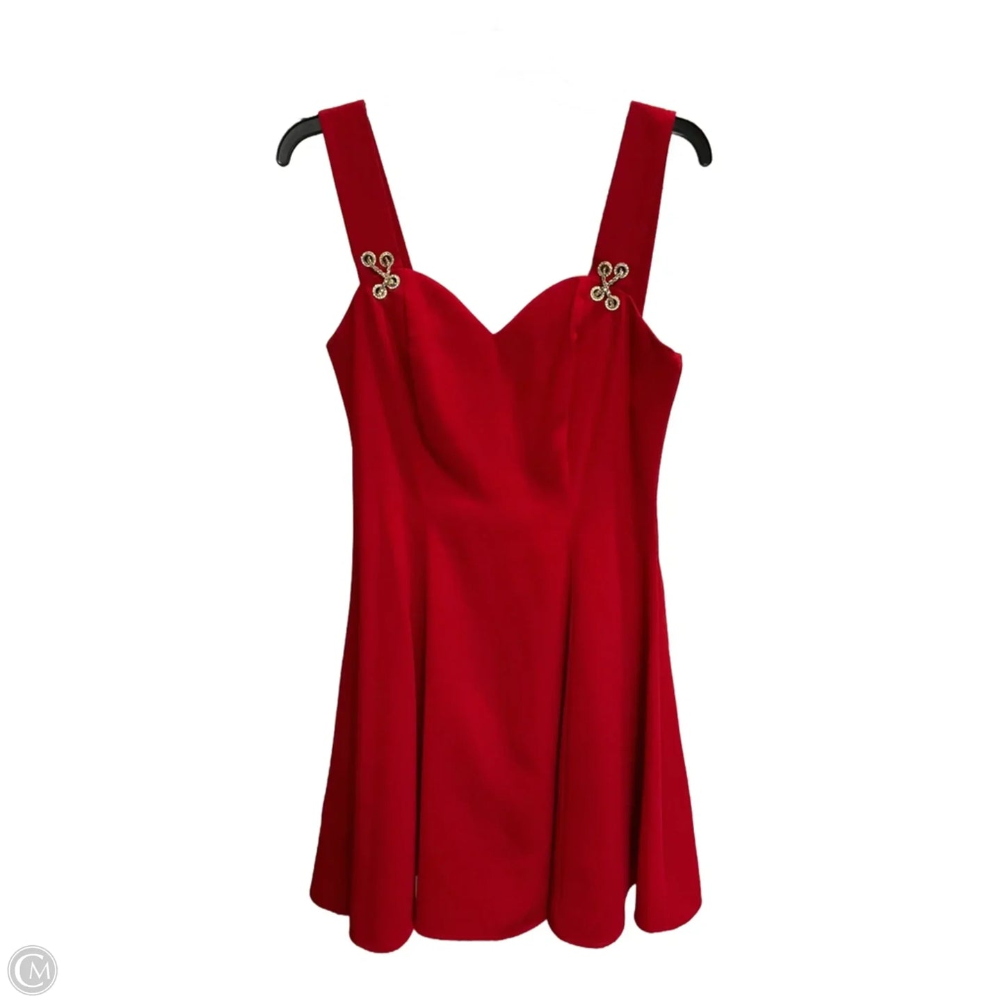 Dress Party Short By Clothes Mentor In Red, Size: M