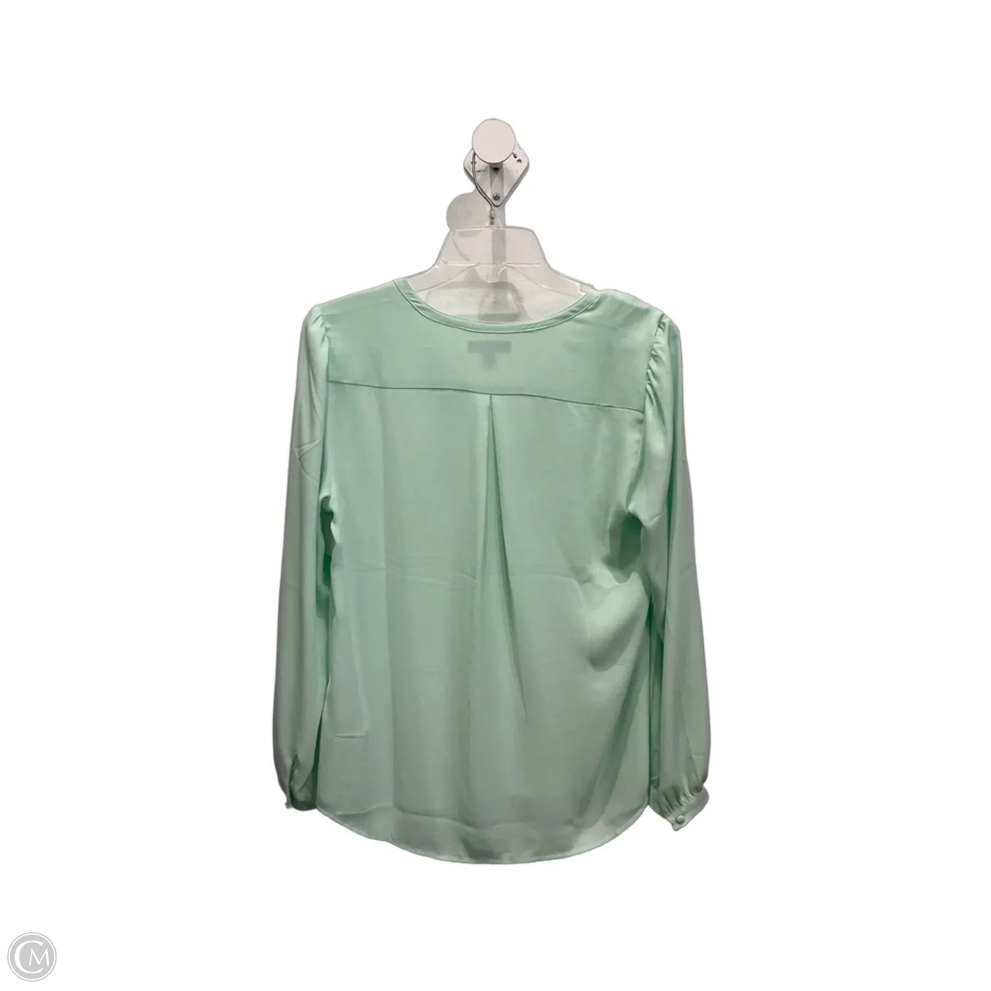 Top Long Sleeve By J. Crew In Green, Size: S