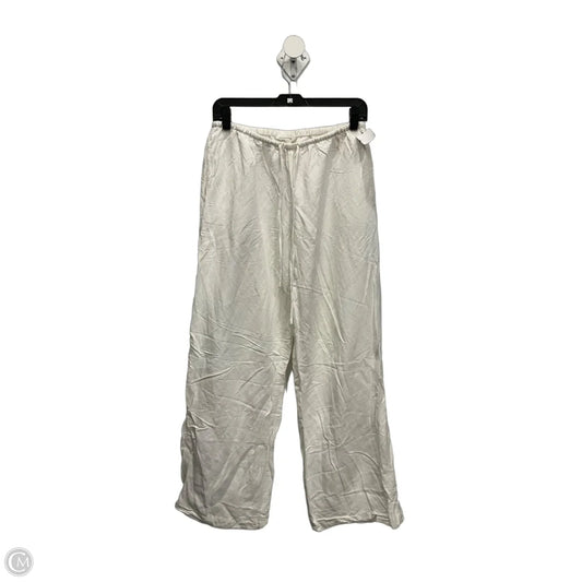 Pants Linen By H&m In Cream, Size: S