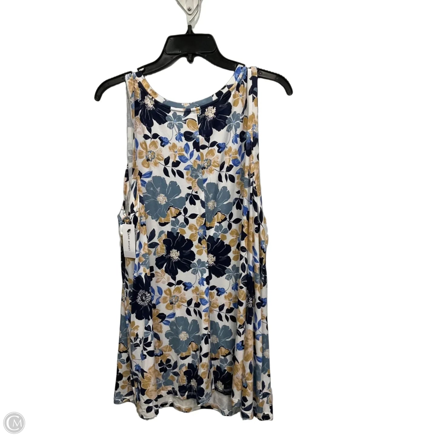 Top Sleeveless By Lane Bryant In Floral Print, Size: Xxl