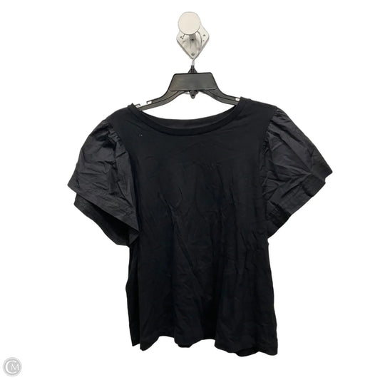 Top Short Sleeve By Old Navy In Black, Size: L