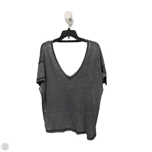 Top Short Sleeve By We The Free In Grey, Size: L