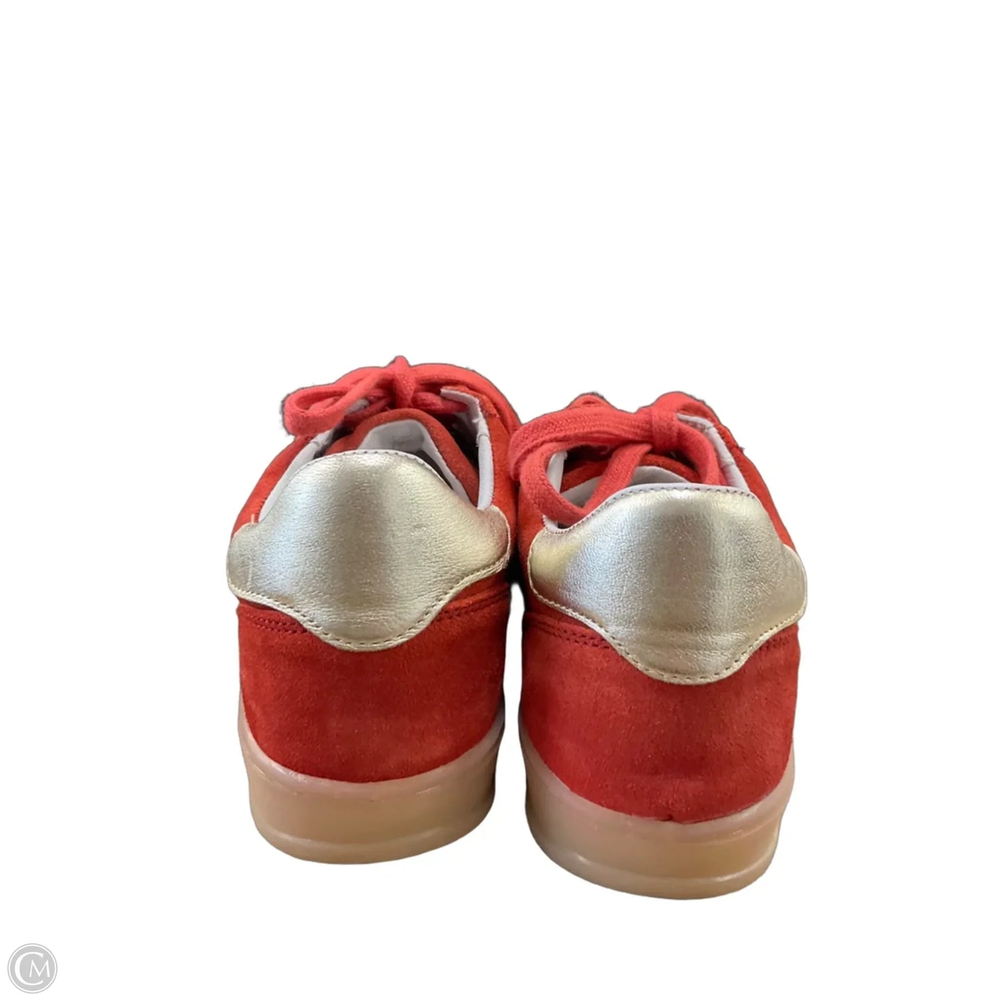 Shoes Sneakers By Diba In Red, Size: 7.5