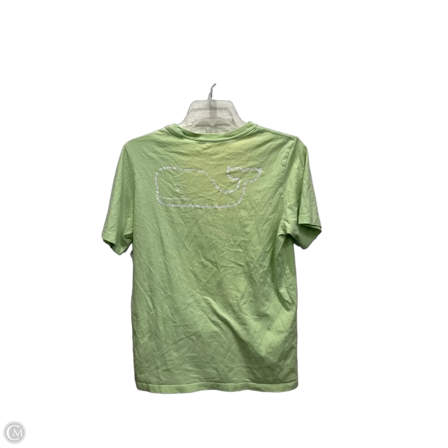 Top Short Sleeve By Vineyard Vines In Green, Size: L