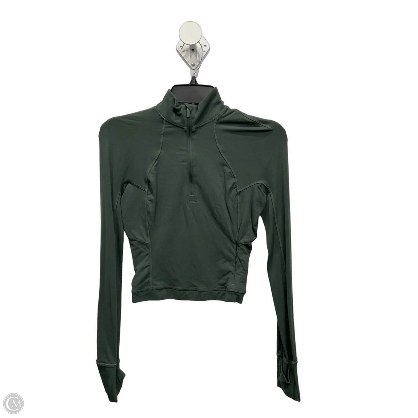 Athletic Jacket By Lululemon In Green, Size: Xs