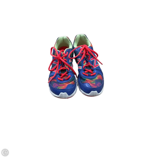 Shoes Athletic By New Balance In Rainbow Print, Size: 8.5
