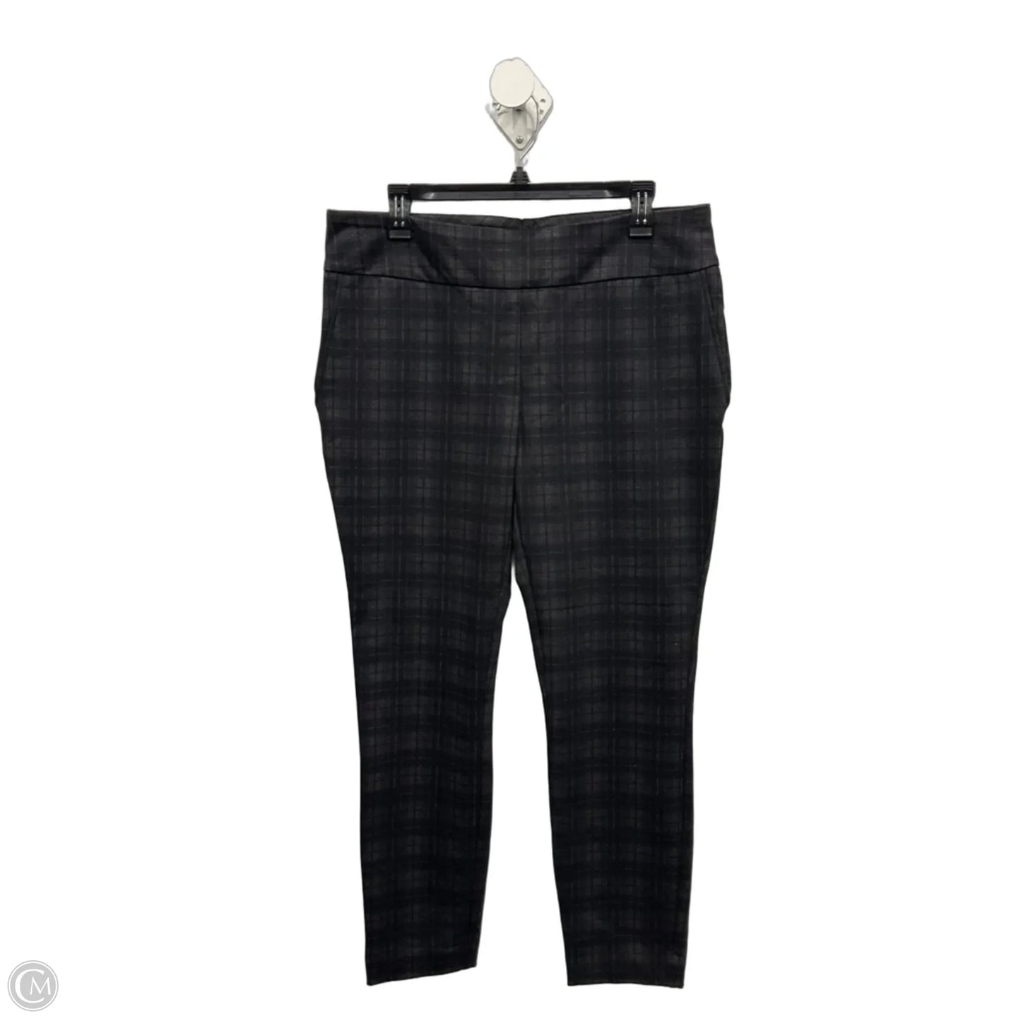 Pants Dress By Dalia In Black & Grey, Size: 12