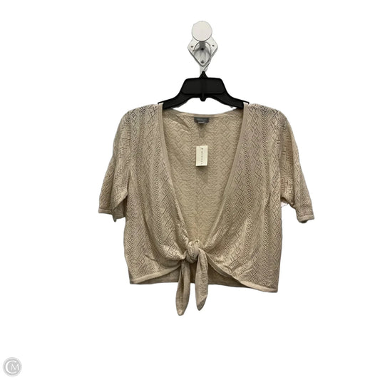Cardigan By Ann Taylor In Tan, Size: M