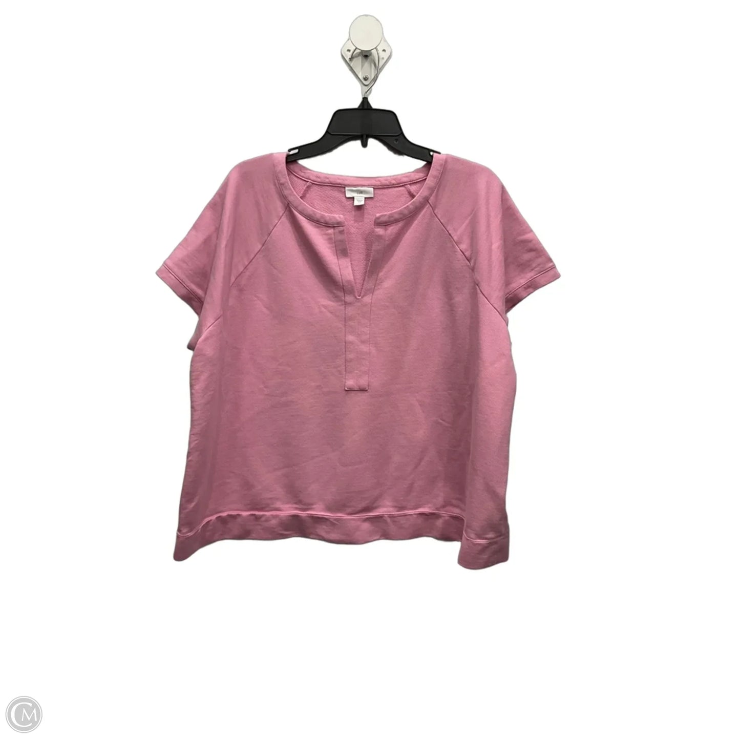 Top Short Sleeve Basic By J. Jill In Pink, Size: Xl