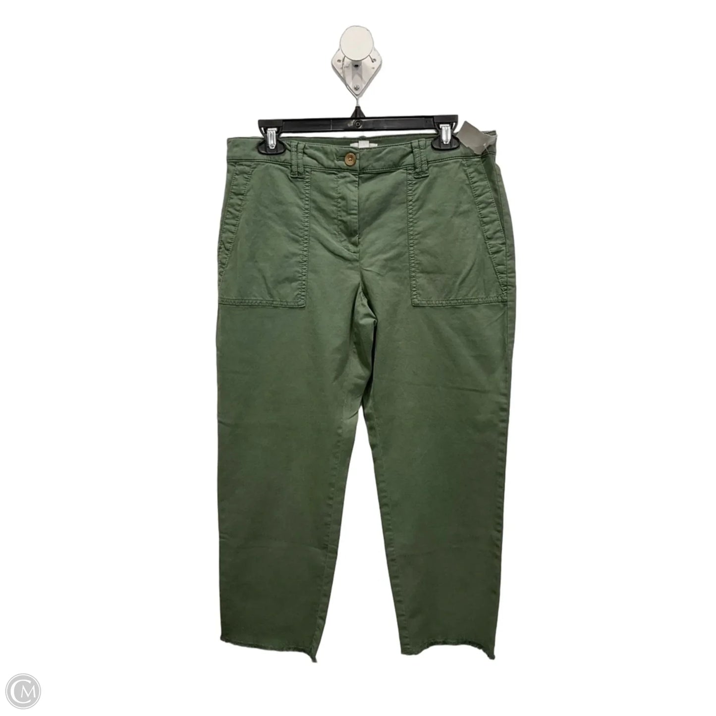 Pants Cropped By J. Jill In Green, Size: 10