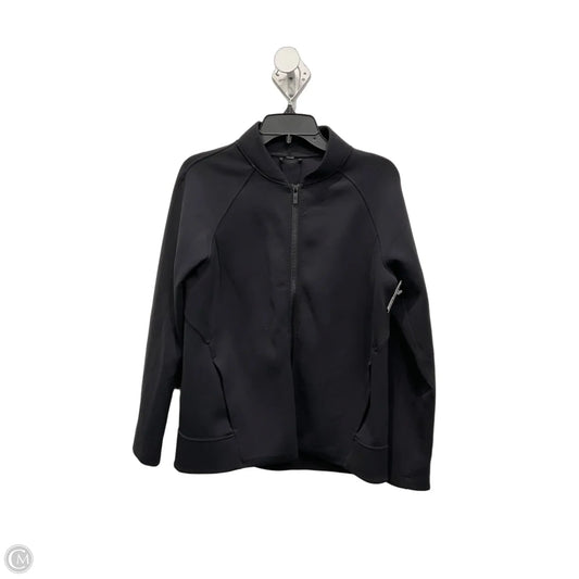 Athletic Jacket By Lululemon In Black, Size: M