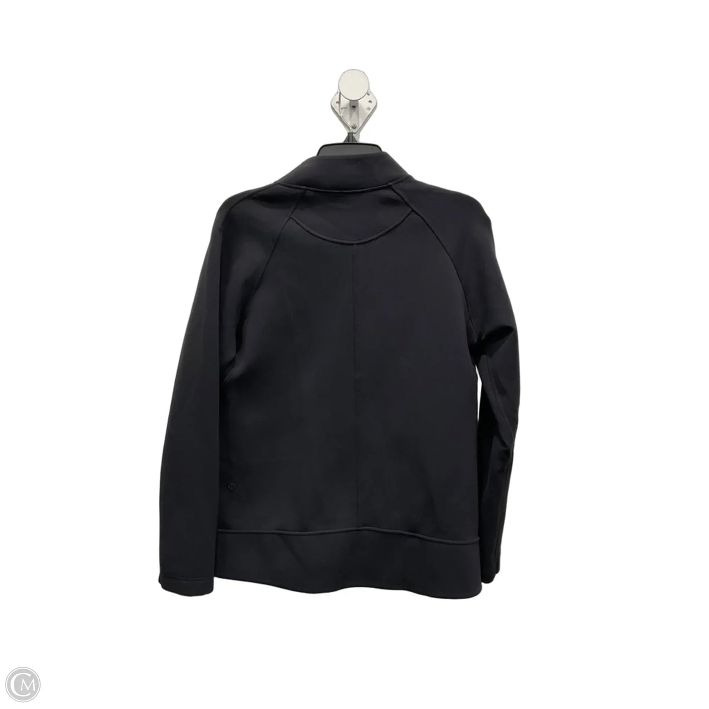 Athletic Jacket By Lululemon In Black, Size: M