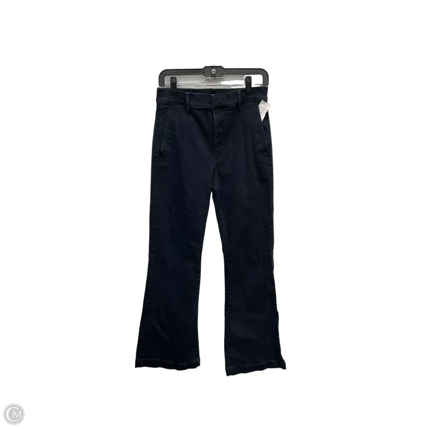 Jeans Wide Leg By Ann Taylor In Blue Denim, Size: 8
