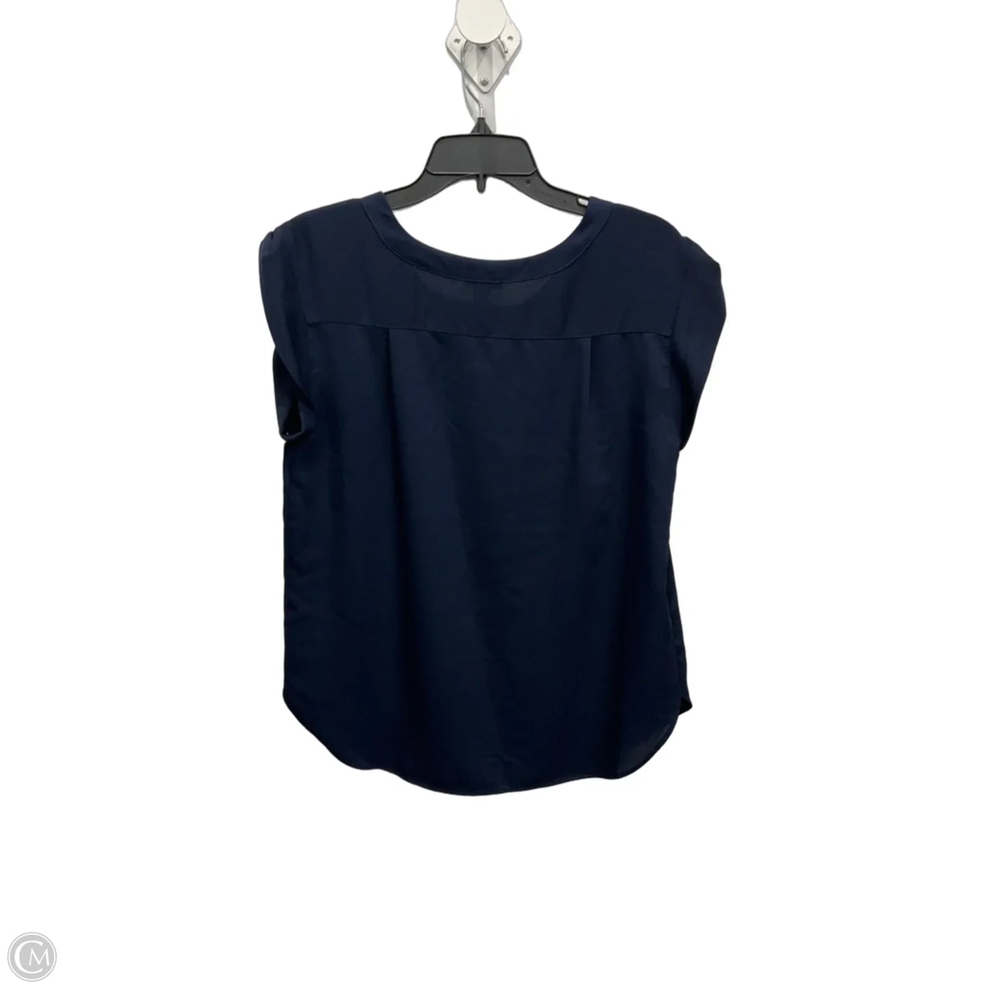 Top Sleeveless Basic By Ann Taylor In Navy, Size: M