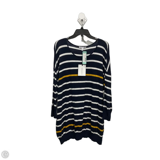 Top 3/4 Sleeve By 41 Hawthorn In Striped Pattern, Size: 3x