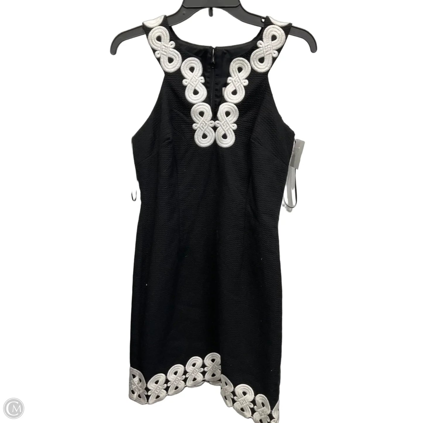 Dress Casual Midi By Trina Turk In Black & White, Size: S