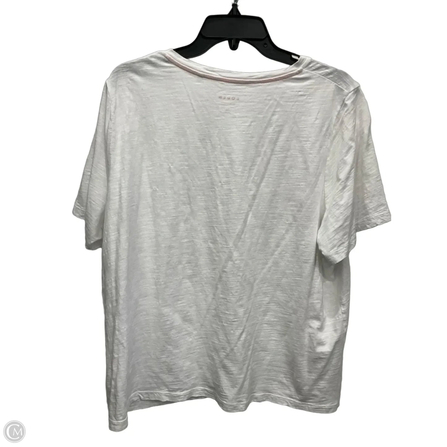 Top Short Sleeve Basic By Boden In White, Size: Xl