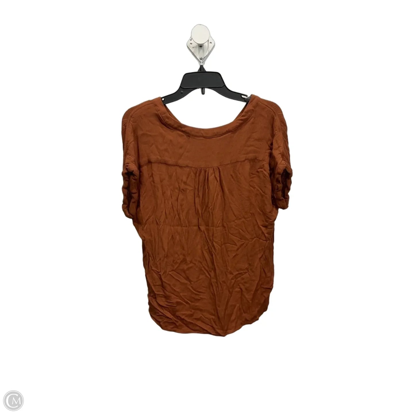 Top Sleeveless By Orvis In Orange, Size: M