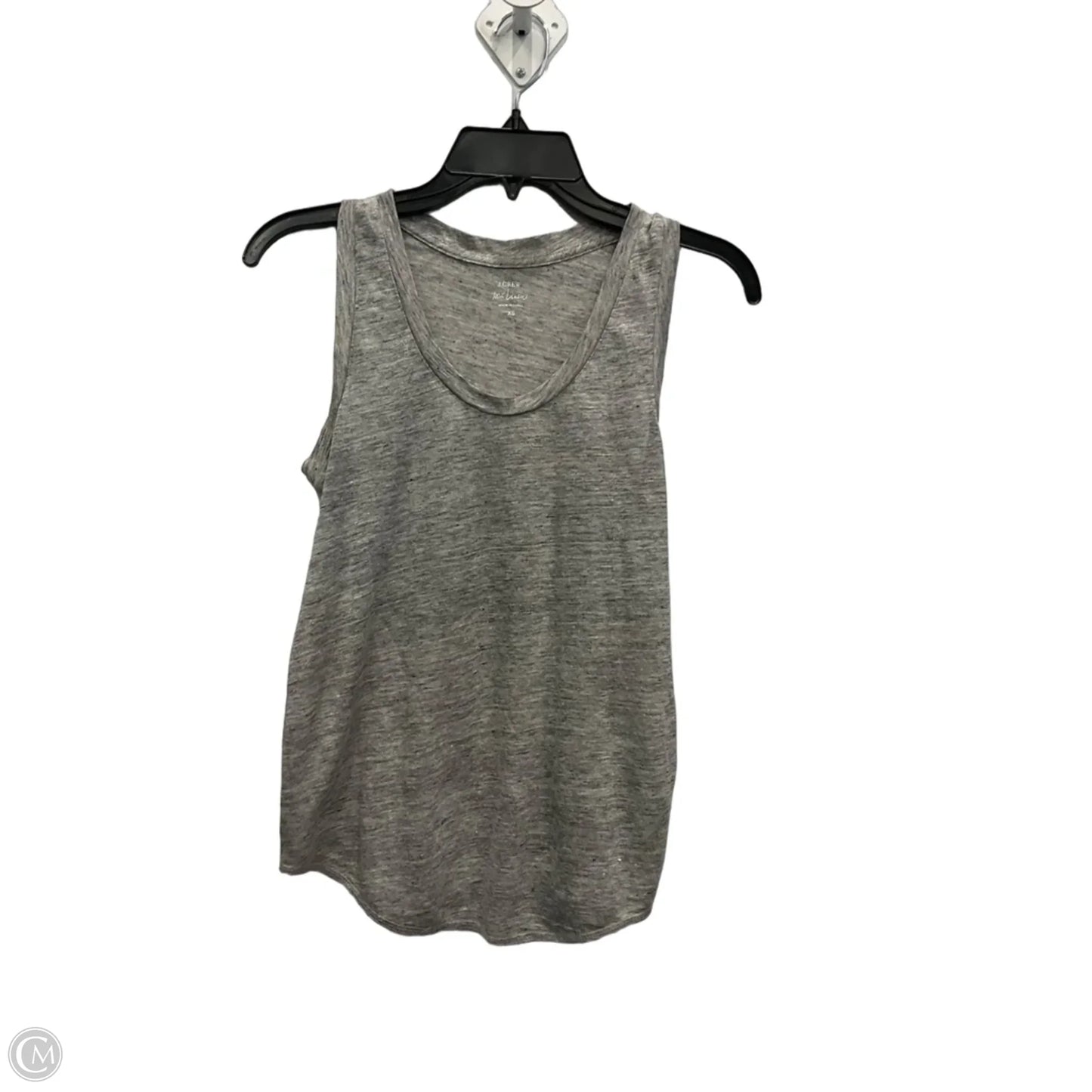 Top Sleeveless Basic By J. Crew In Grey, Size: Xs