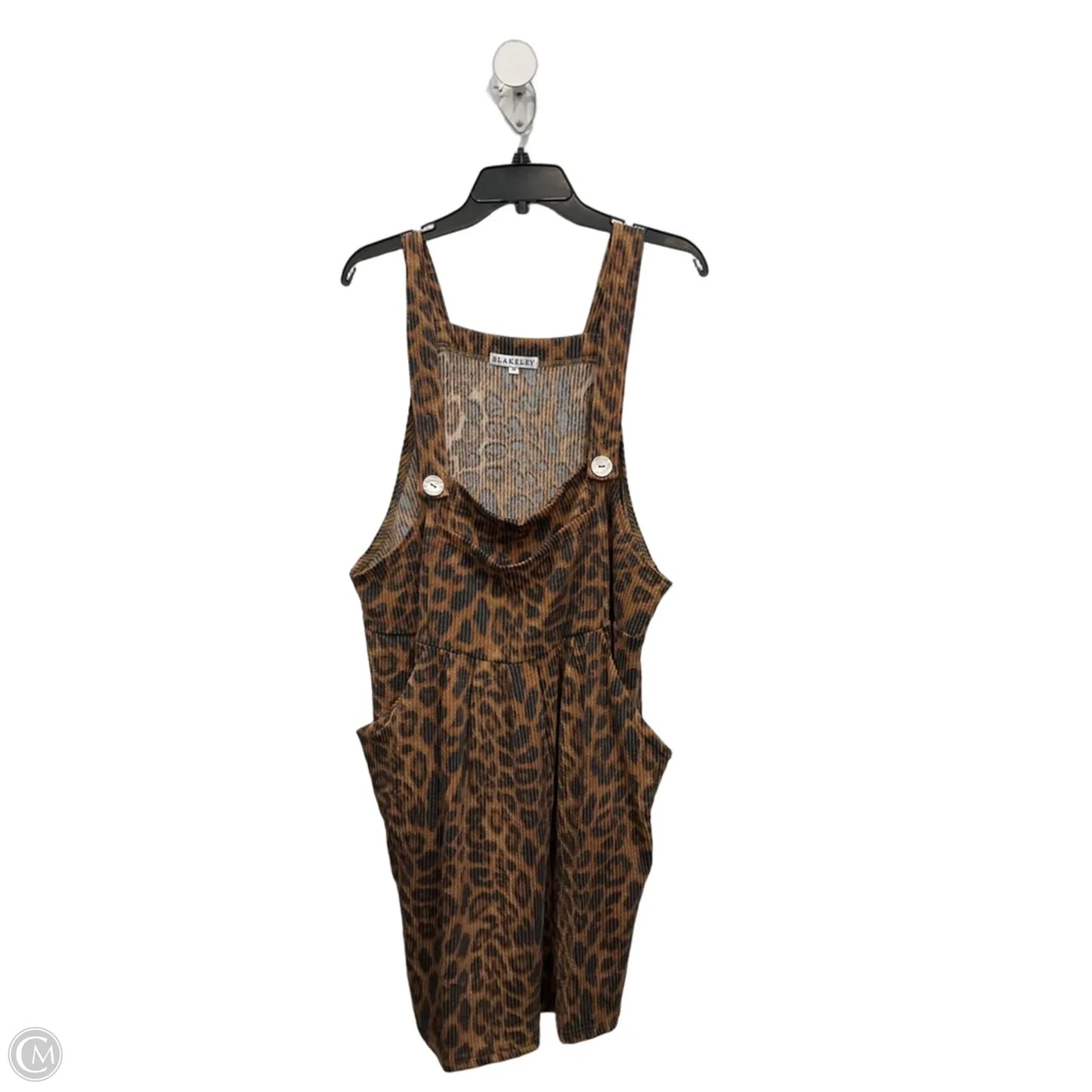 Dress Casual Short By Blakeley In Animal Print, Size: 3x