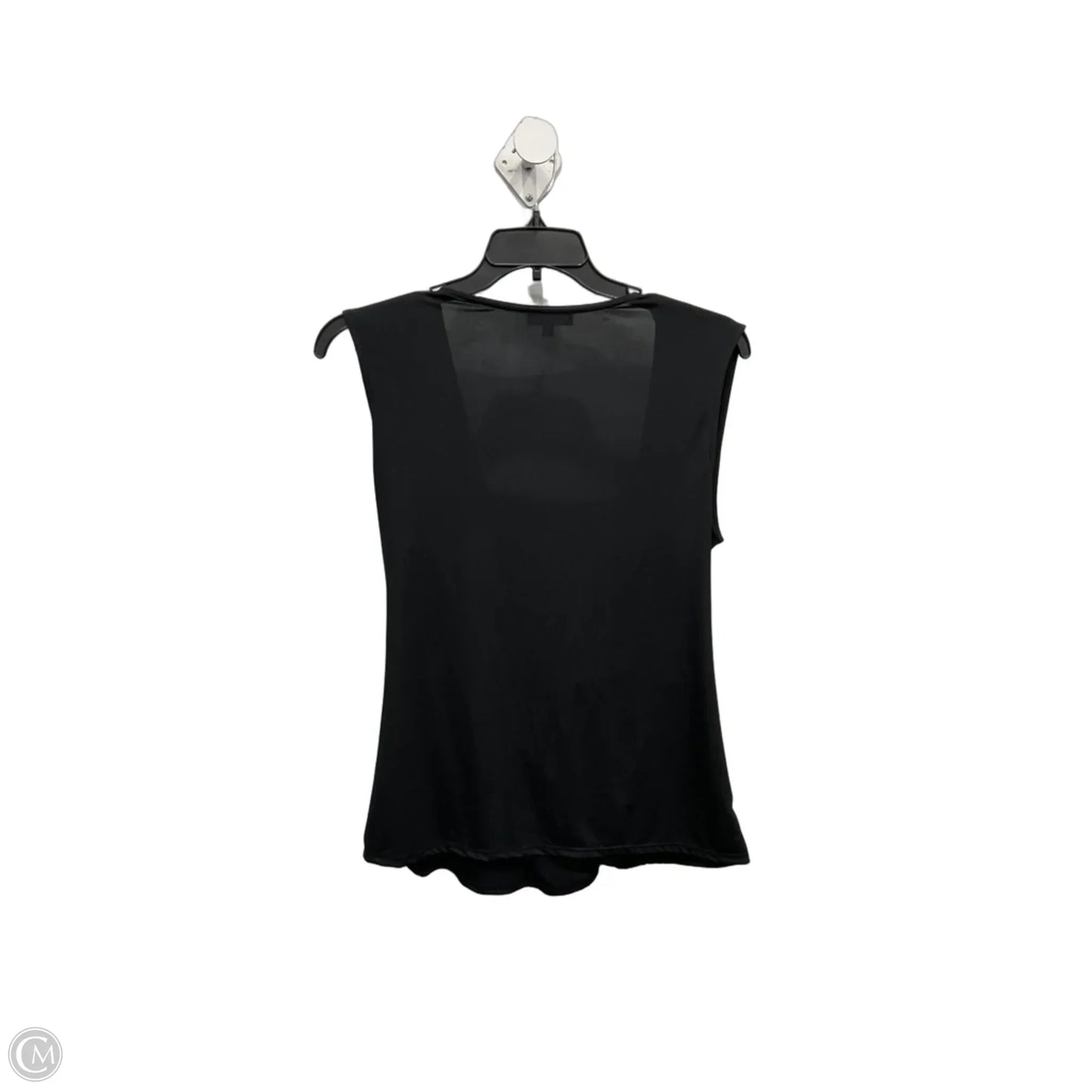 Top Sleeveless By Poof In Black, Size: 2x