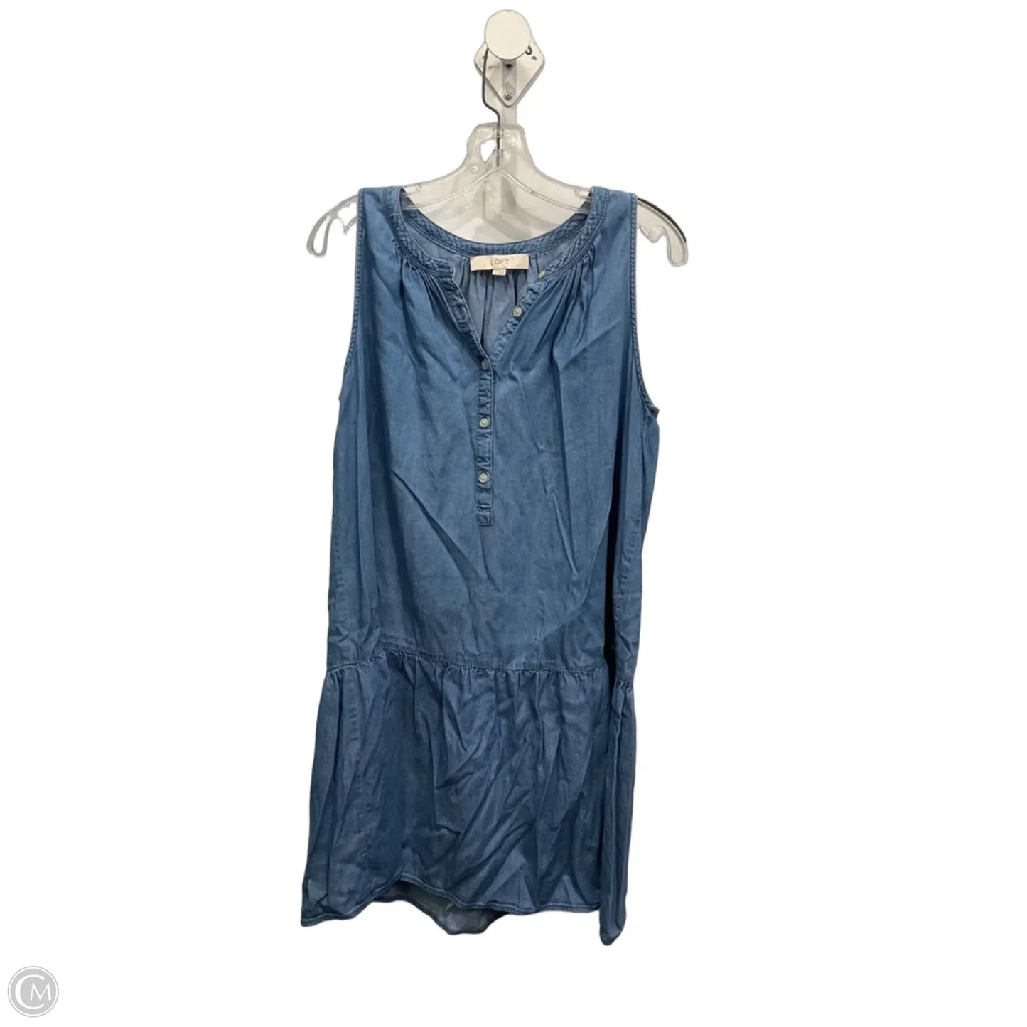 Dress Casual Short By Loft In Blue, Size: M