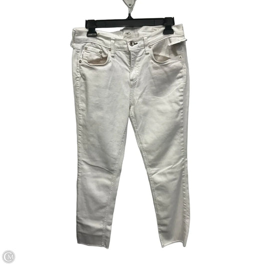 Capris By Rag And Bone In White Denim, Size: 6
