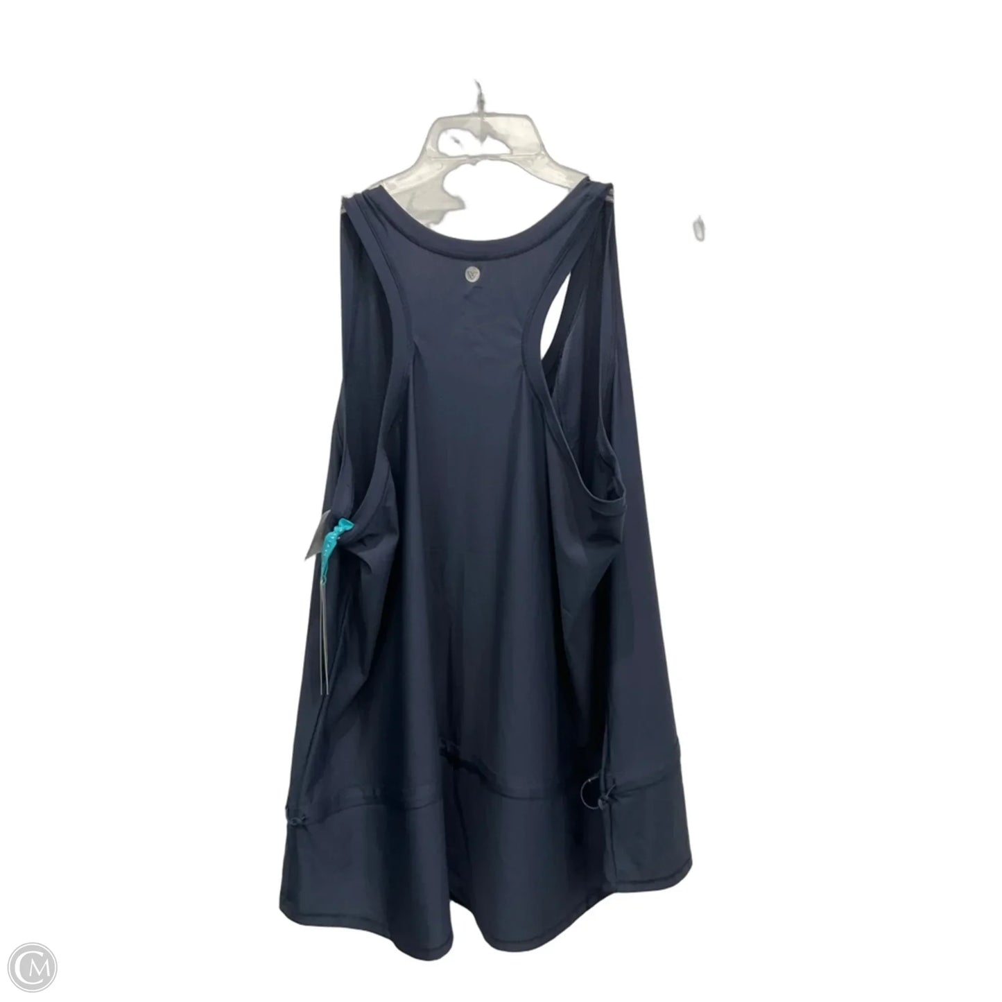 Athletic Tank Top By Livi Active In Blue, Size: 3x