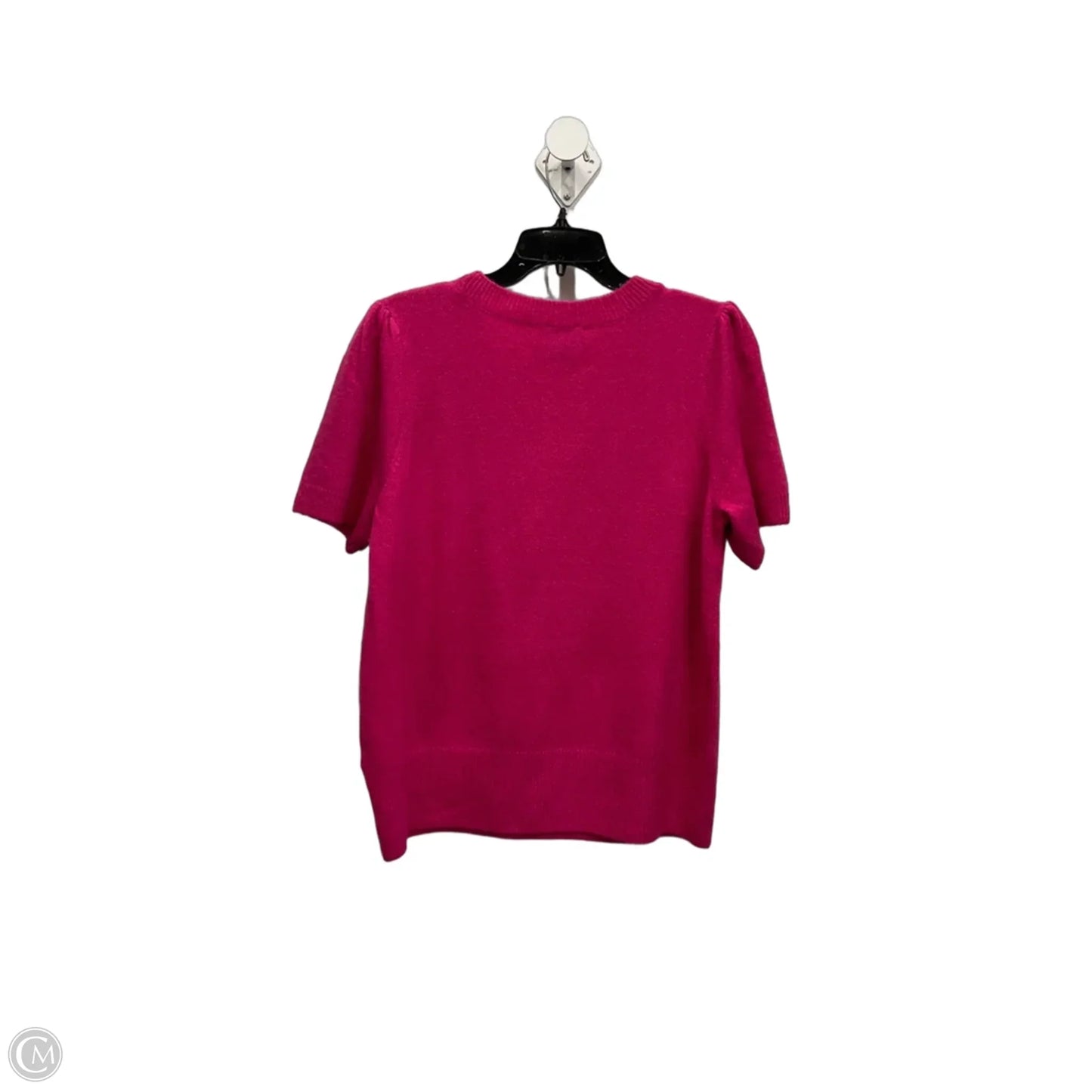 Top Short Sleeve By Cece In Pink, Size: L