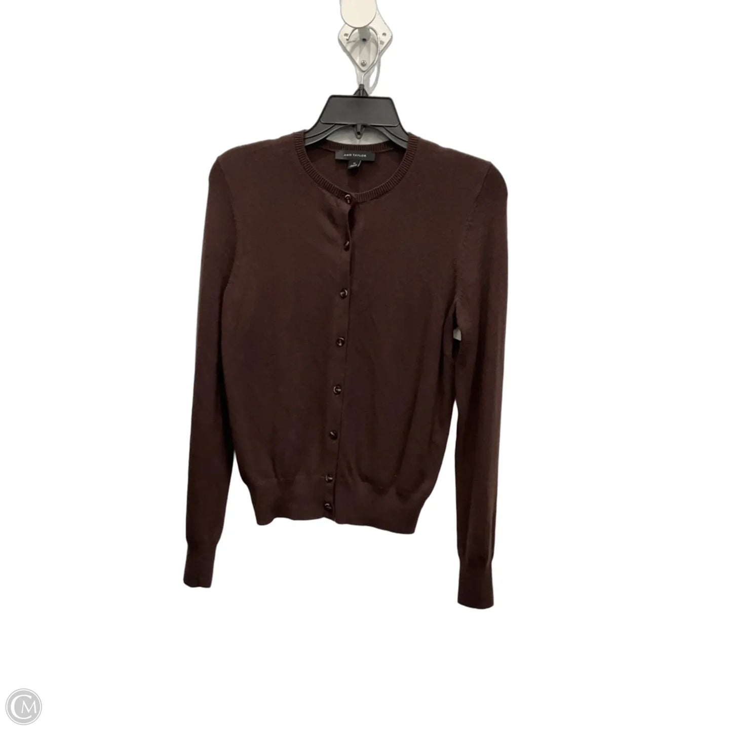 Cardigan By Ann Taylor In Brown, Size: Xs