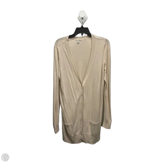 Cardigan By Halogen In Cream, Size: Xl