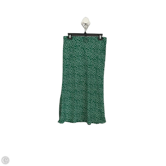 Skirt Maxi By Maison Damelie In Green, Size: 6