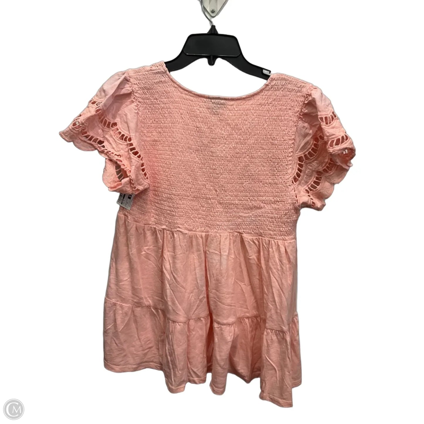 Top Short Sleeve By Torrid In Pink, Size: 1x