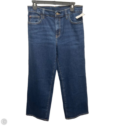 Jeans Wide Leg By Hudson In Blue Denim, Size: 8