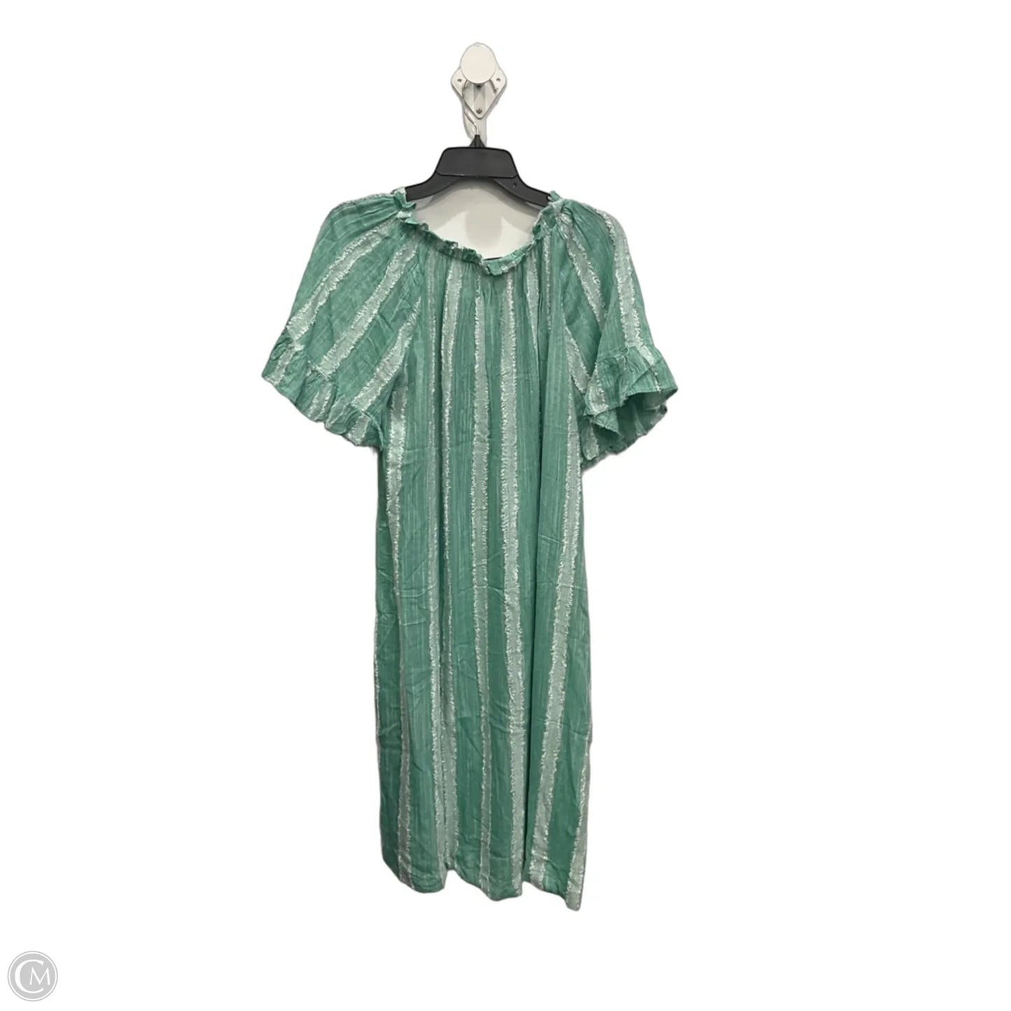 Dress Casual Maxi By Tuckernuck In Teal, Size: Xl