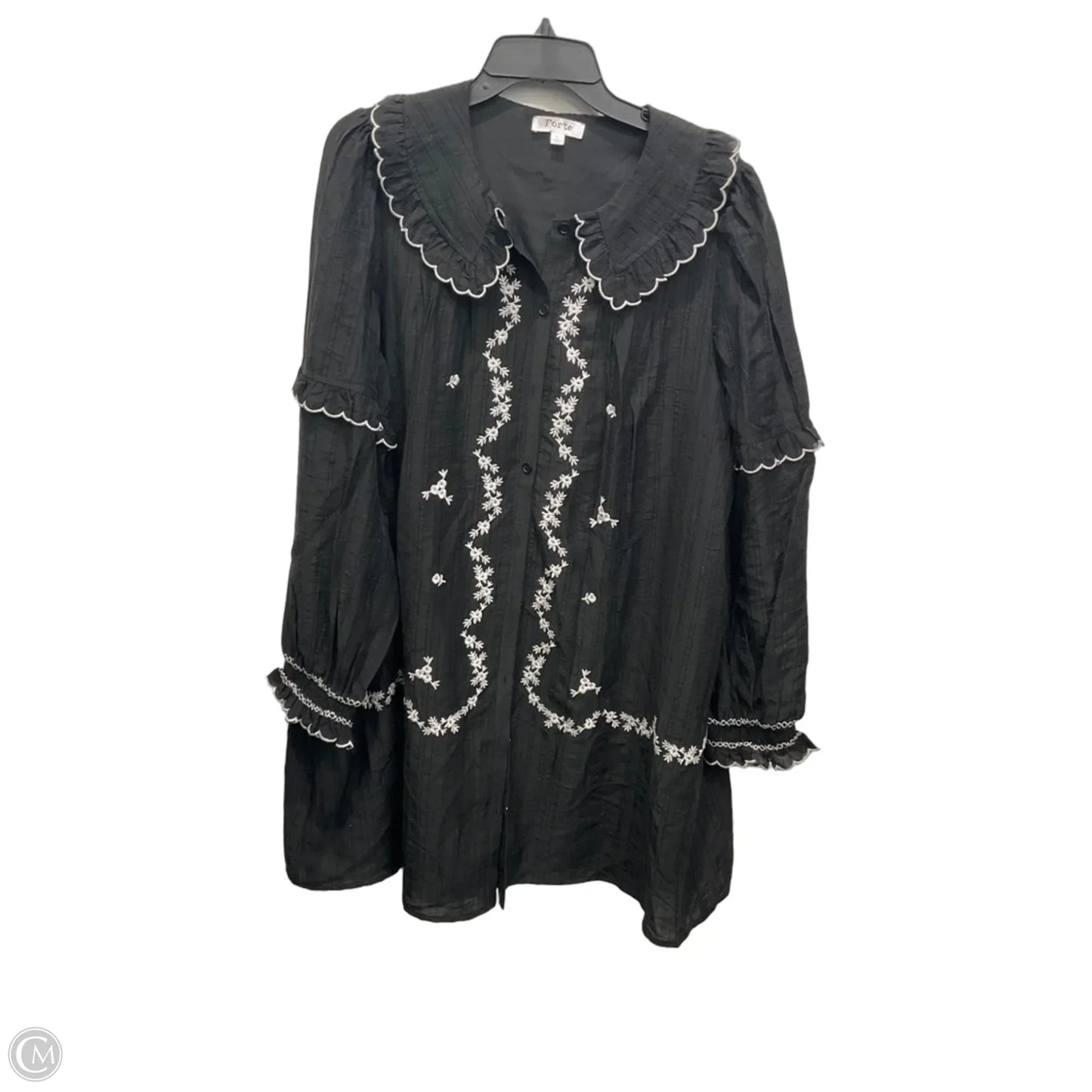 Dress Casual Maxi By Cma In Black, Size: L