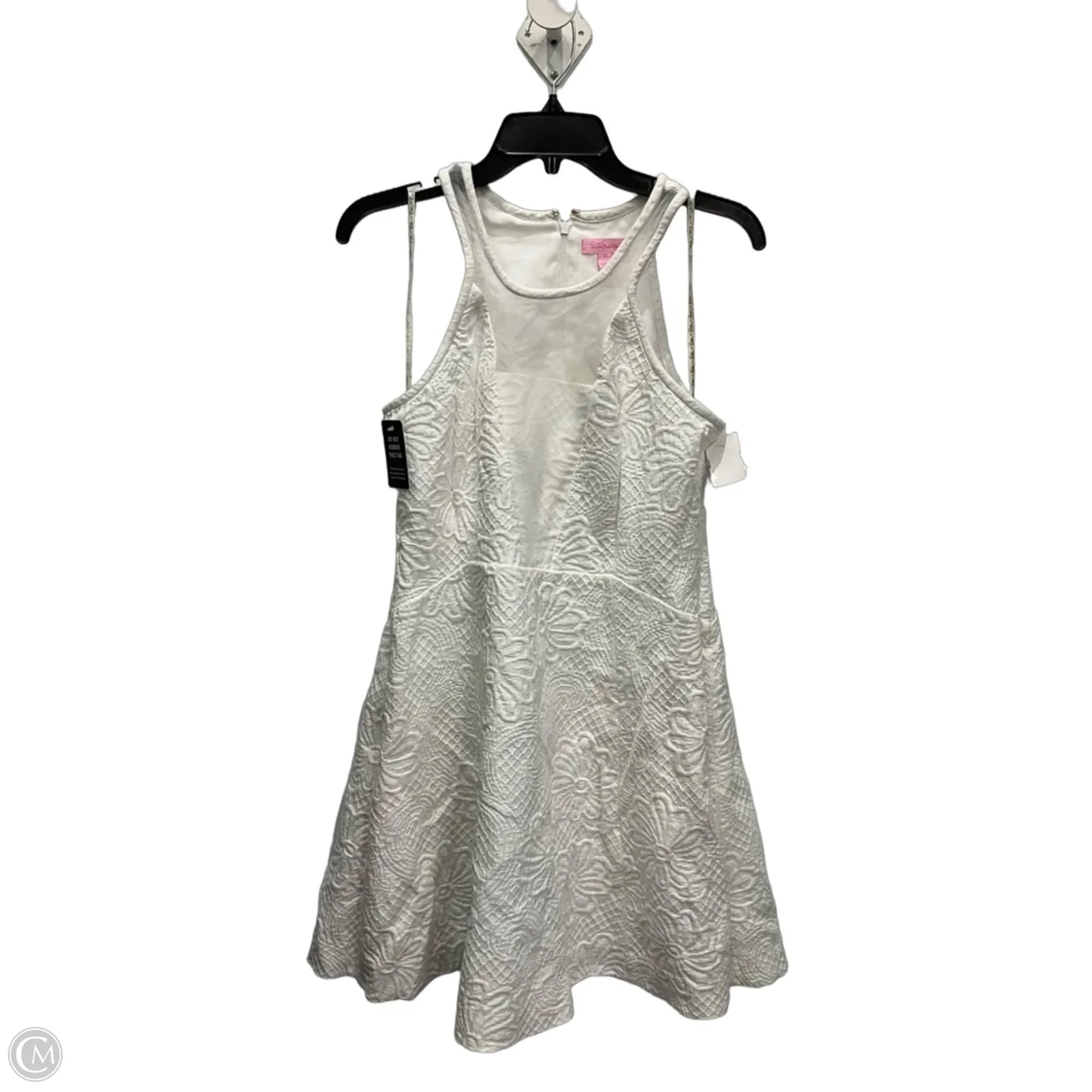 Dress Designer By Lilly Pulitzer In White, Size: L