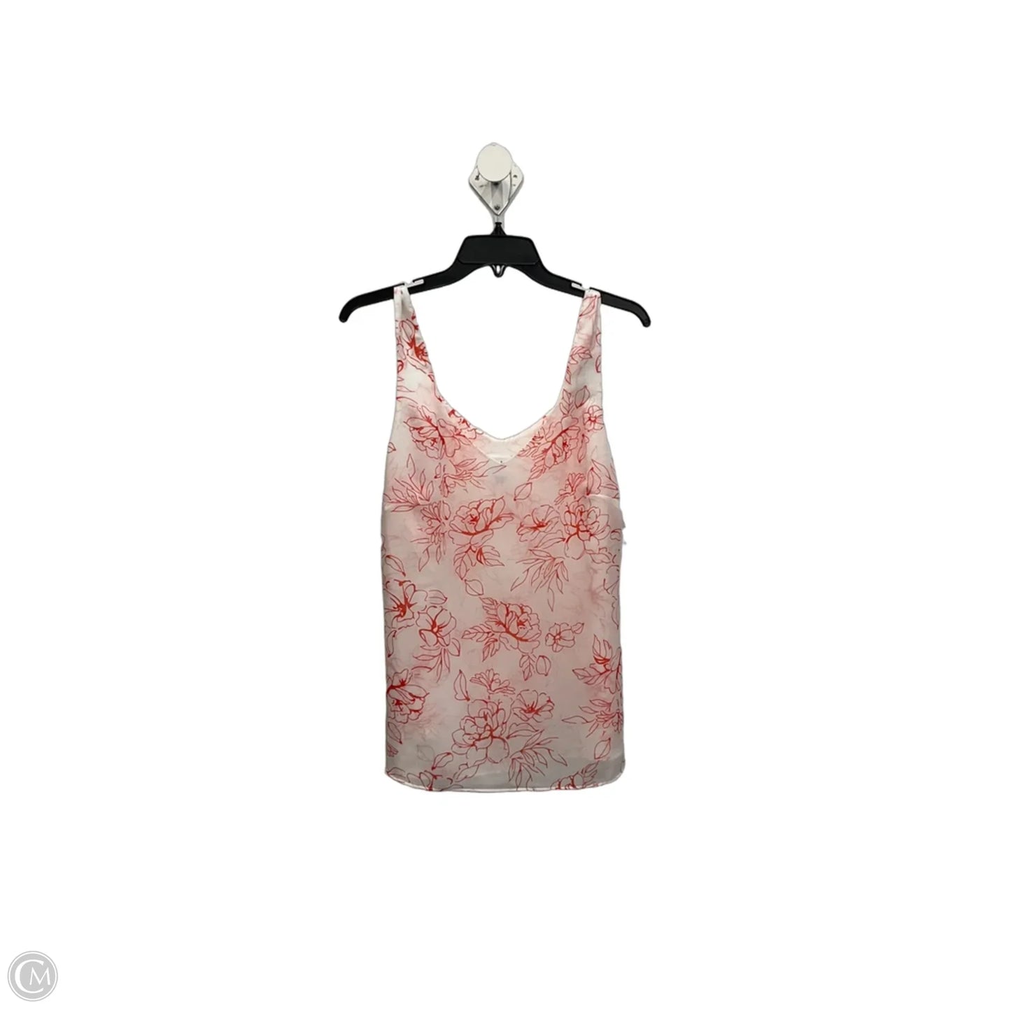 Top Sleeveless By Cabi In White, Size: M