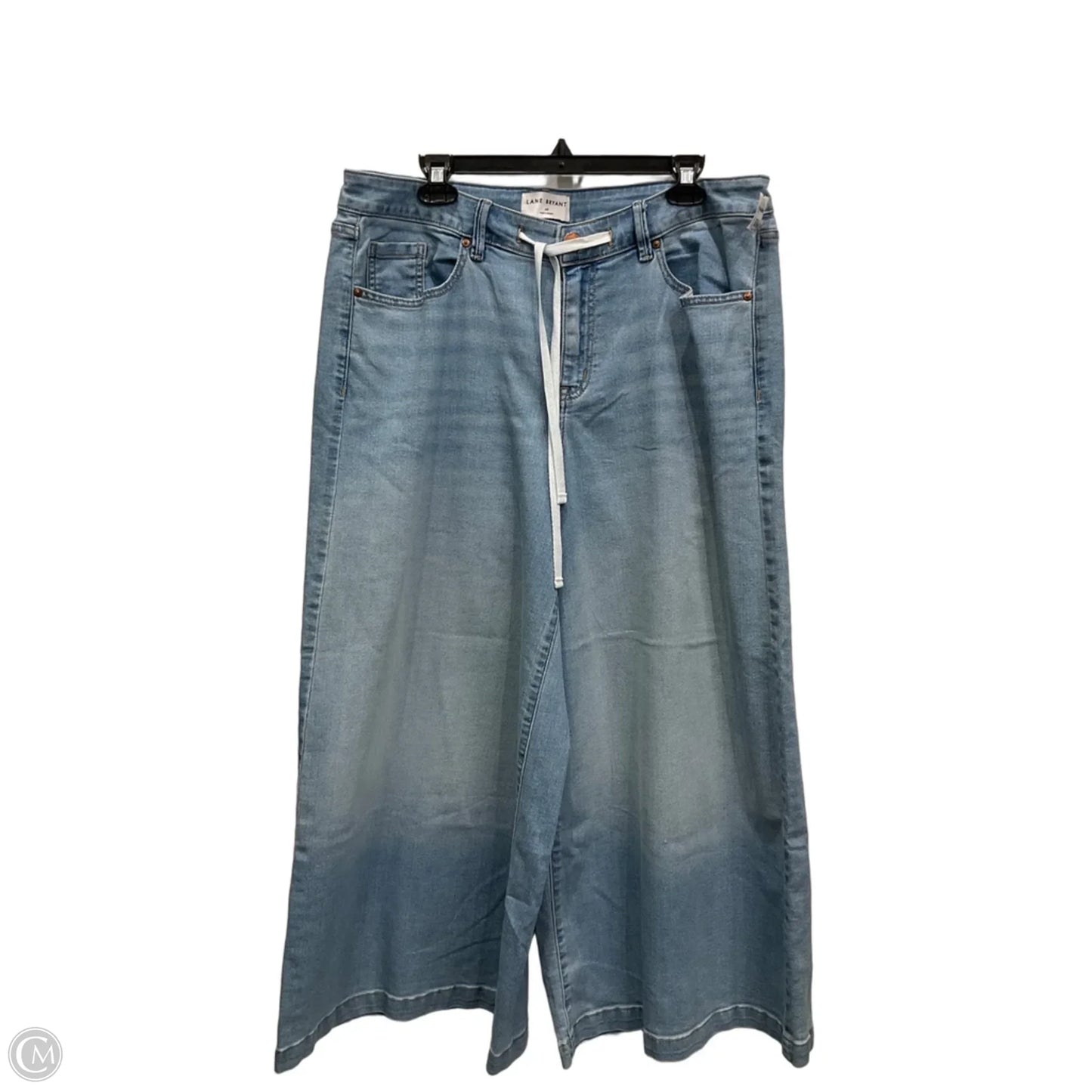 Jeans Wide Leg By Lane Bryant In Blue, Size: 16