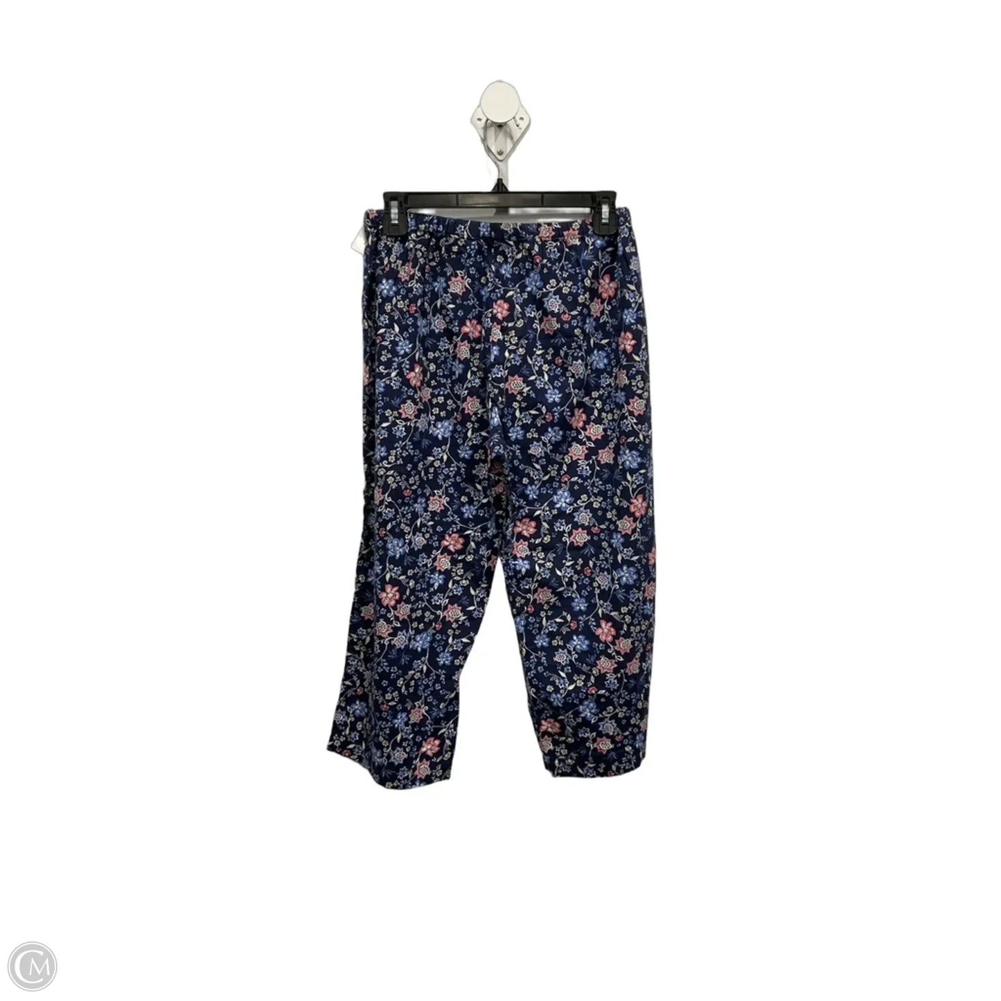 Pajamas 2pc By Ralph Lauren In Blue, Size: M