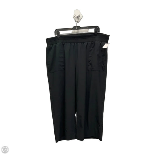 Pants Lounge By Talbots In Black, Size: 2x
