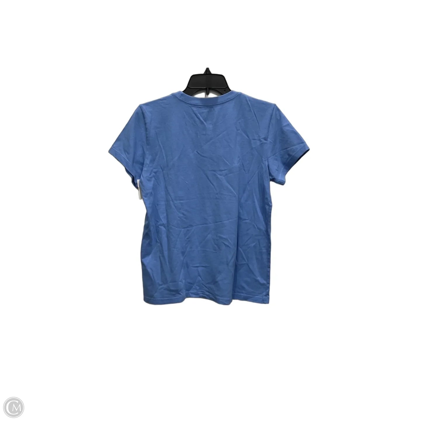 Top Short Sleeve By Life Is Good In Blue, Size: M