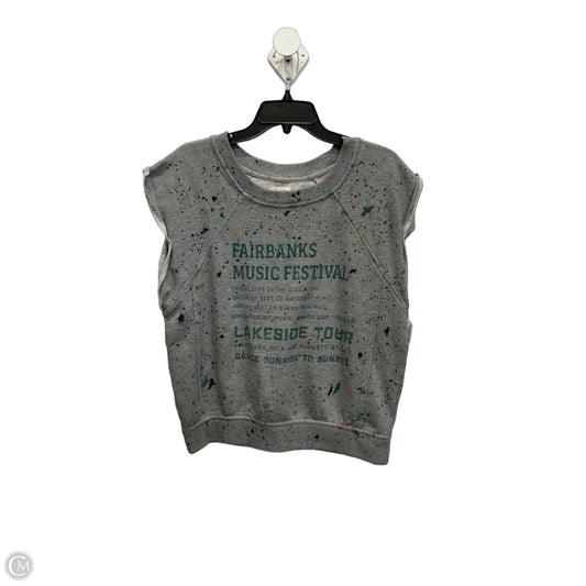 Top Sleeveless By Pilcro In Grey, Size: M