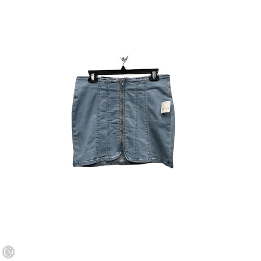 Skirt Mini & Short By Free People In Blue, Size: 12