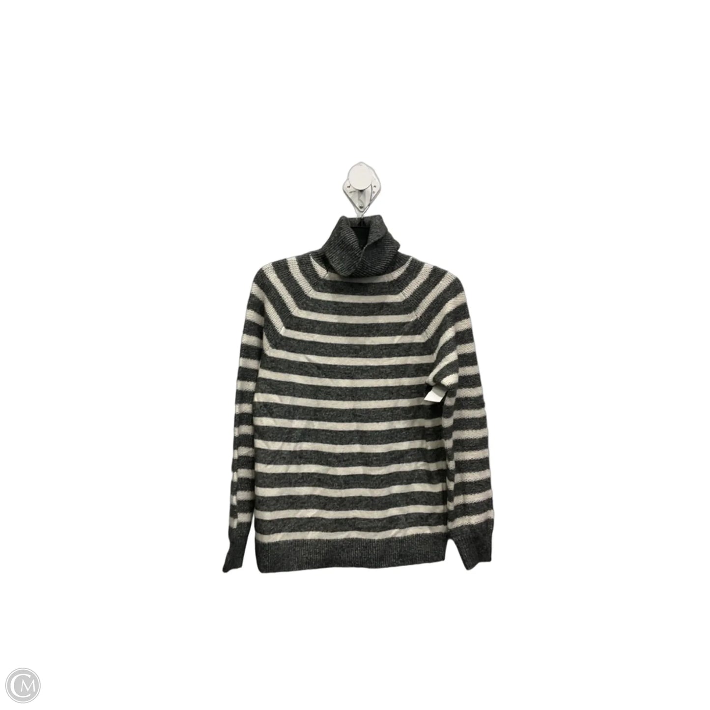 Sweater By Loft In Striped Pattern, Size: M