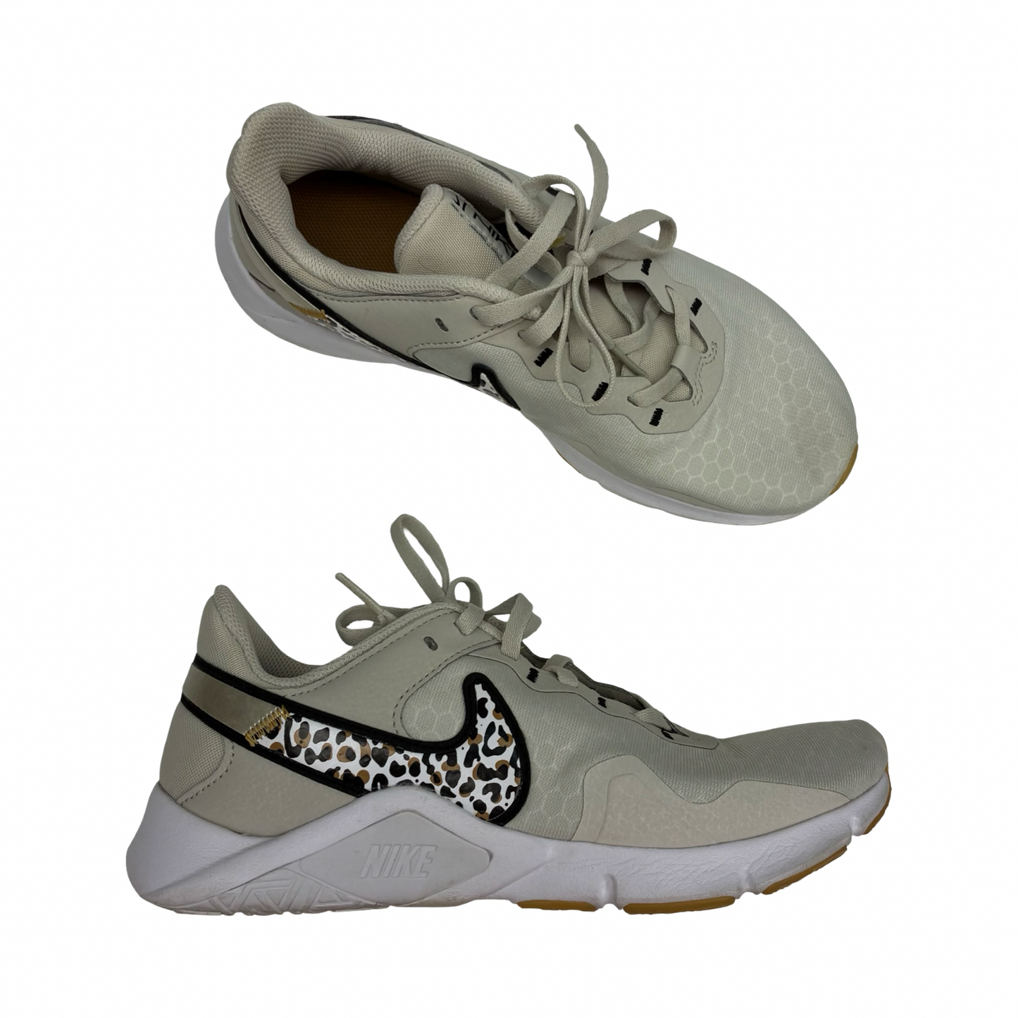 Shoes Athletic By Nike In Cream, Size:7.5