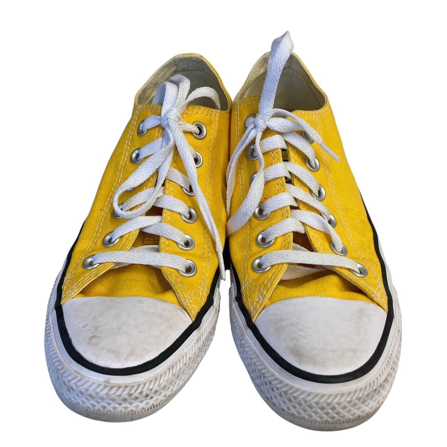 Shoes Sneakers By Converse In Yellow, Size:8