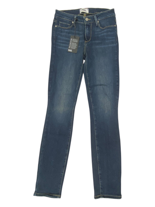 Jeans Skinny By Paige In Blue Denim, Size:4