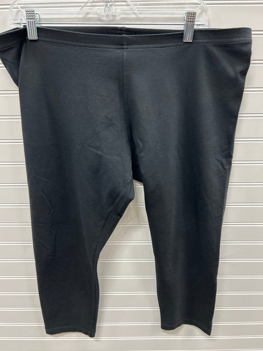 Capris By J. Jill In Black, Size:L